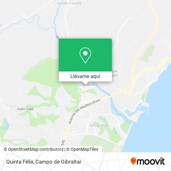 Mapa Quinta Félix