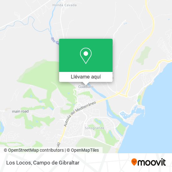 Mapa Los Locos