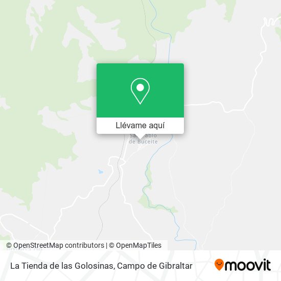 Mapa La Tienda de las Golosinas