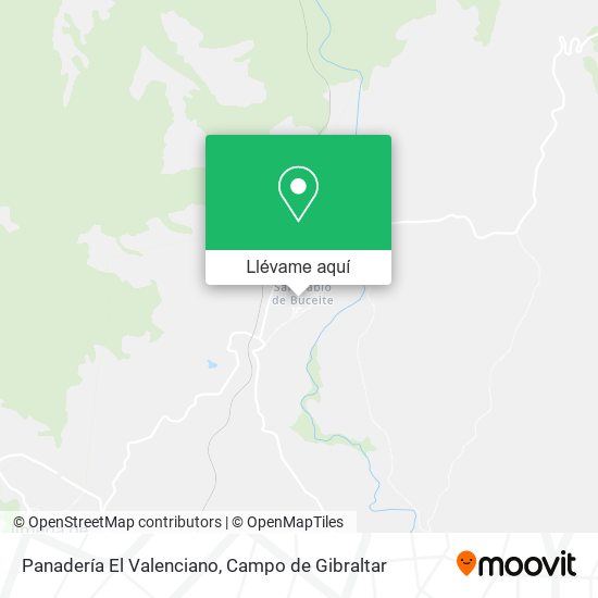 Mapa Panadería El Valenciano