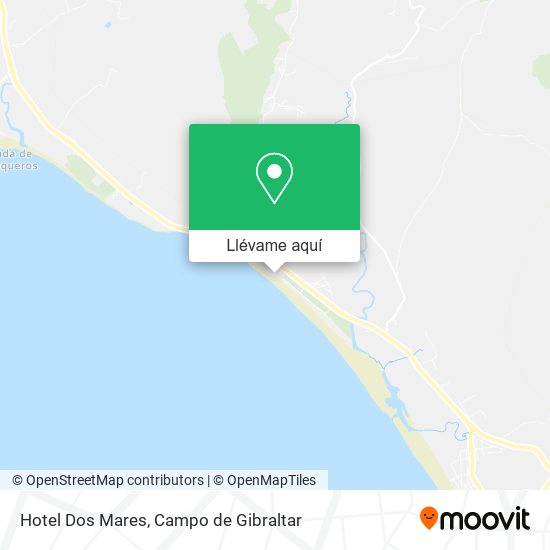 Mapa Hotel Dos Mares