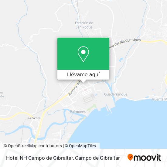Mapa Hotel NH Campo de Gibraltar