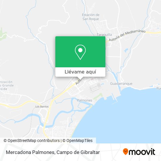 Mapa Mercadona Palmones