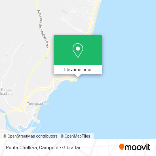 Mapa Punta Chullera