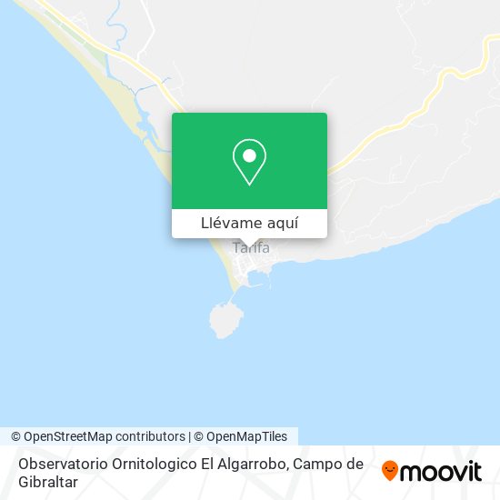 Mapa Observatorio Ornitologico El Algarrobo
