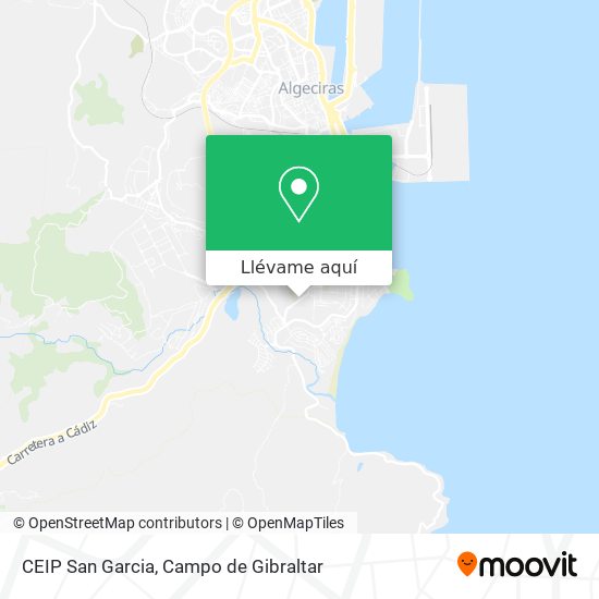 Mapa CEIP San Garcia