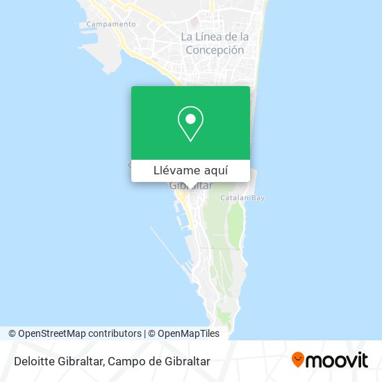 Mapa Deloitte Gibraltar