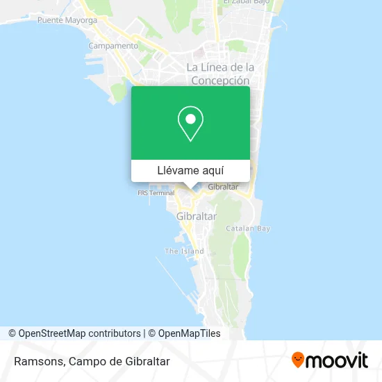 Mapa Ramsons