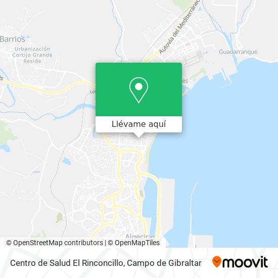 Mapa Centro de Salud El Rinconcillo