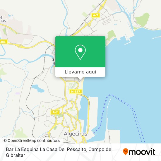 Mapa Bar La Esquina La Casa Del Pescaito