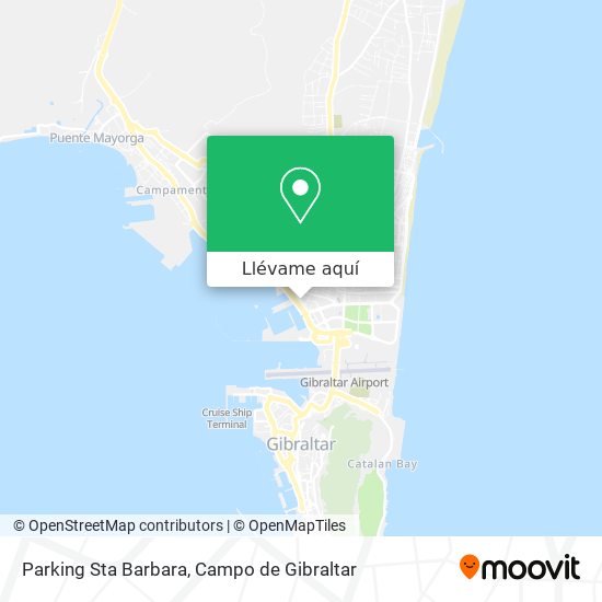 Mapa Parking Sta Barbara