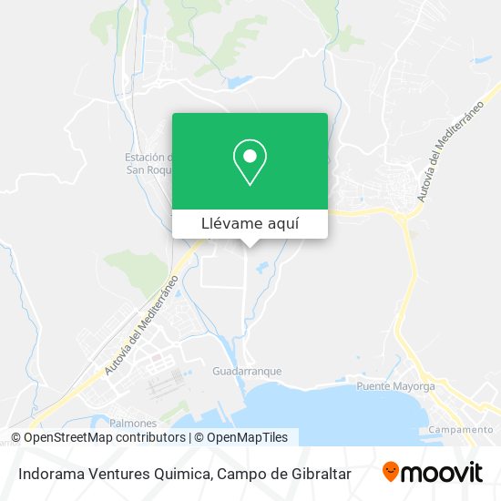 Mapa Indorama Ventures Quimica