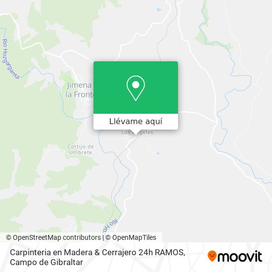 Mapa Carpinteria en Madera & Cerrajero 24h RAMOS