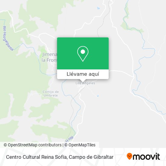 Mapa Centro Cultural Reina Sofía