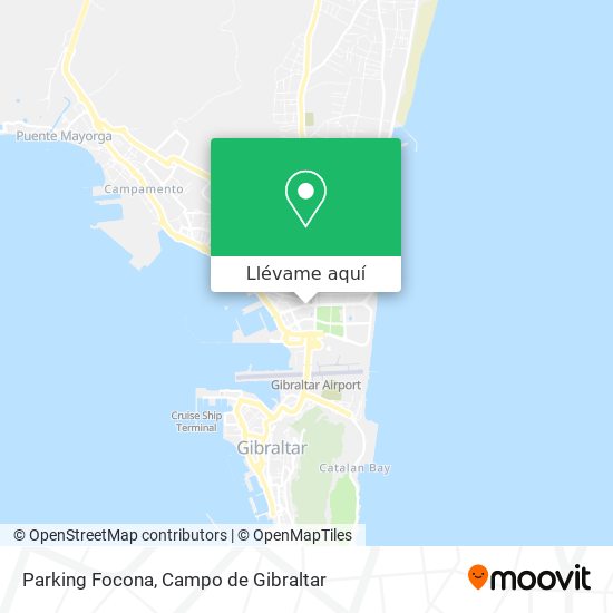 Mapa Parking Focona