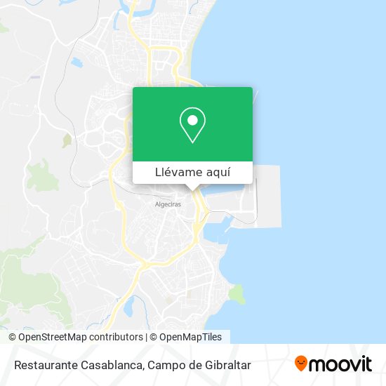Mapa Restaurante Casablanca