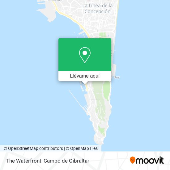 Mapa The Waterfront