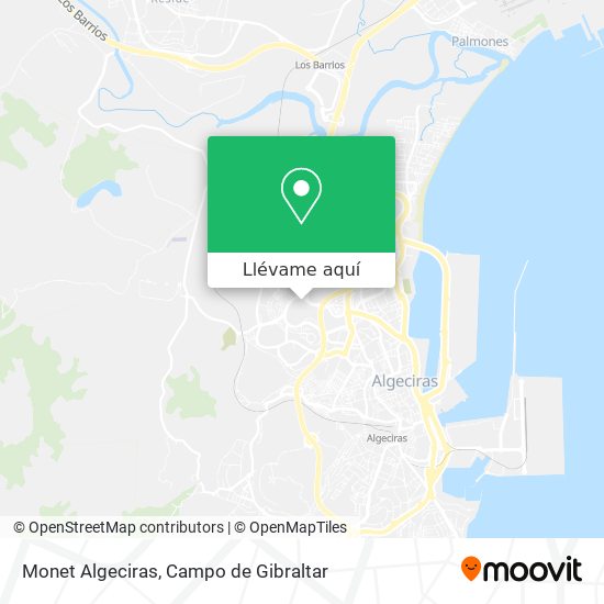 Mapa Monet Algeciras
