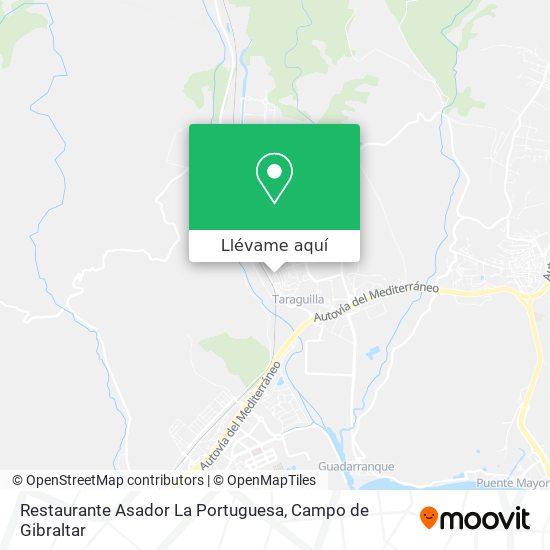 Mapa Restaurante Asador La Portuguesa