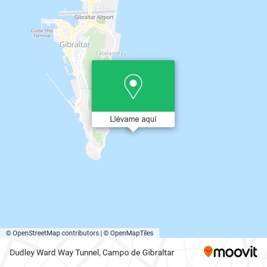 Mapa Dudley Ward Way Tunnel