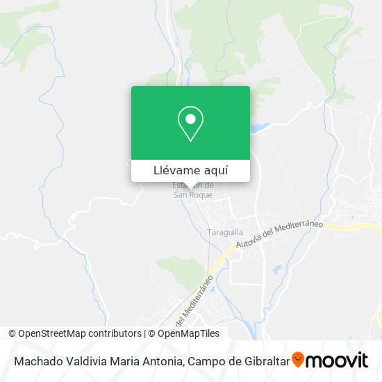 Mapa Machado Valdivia Maria Antonia