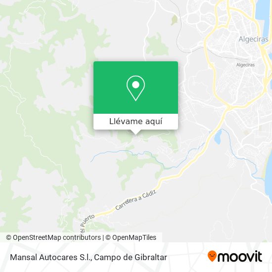 Mapa Mansal Autocares S.l.