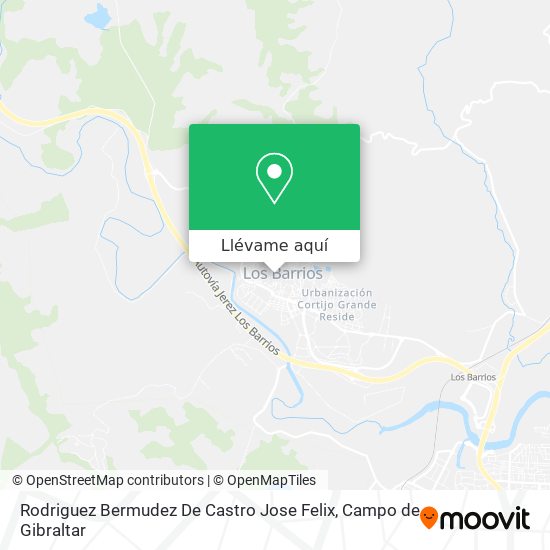 Mapa Rodriguez Bermudez De Castro Jose Felix