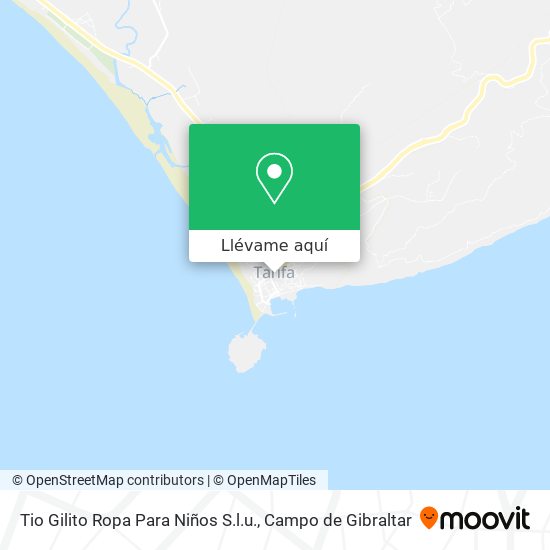 Mapa Tio Gilito Ropa Para Niños S.l.u.