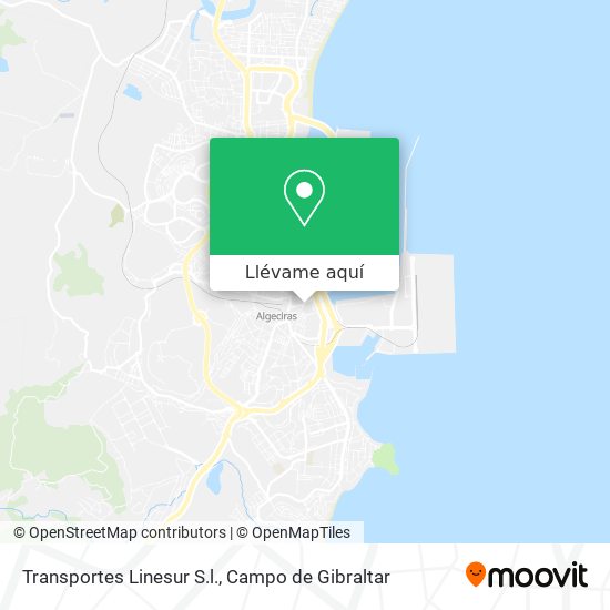 Mapa Transportes Linesur S.l.