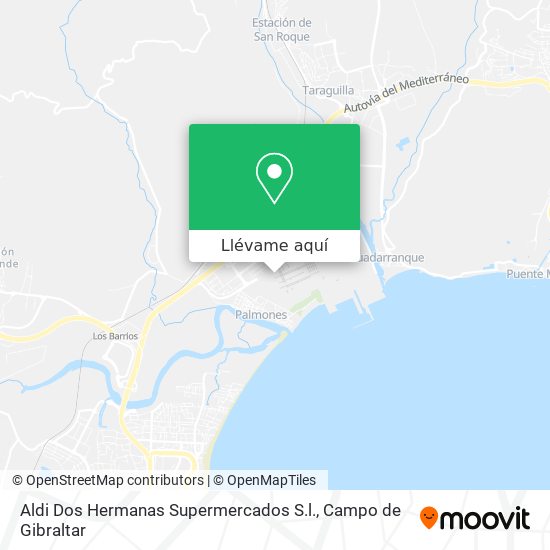 Mapa Aldi Dos Hermanas Supermercados S.l.