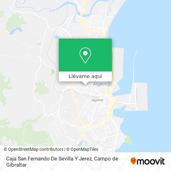 Mapa Caja San Fernando De Sevilla Y Jerez