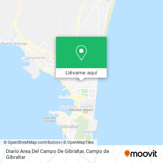 Mapa Diario Area Del Campo De Gibraltar