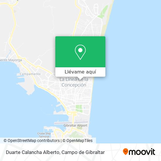 Mapa Duarte Calancha Alberto