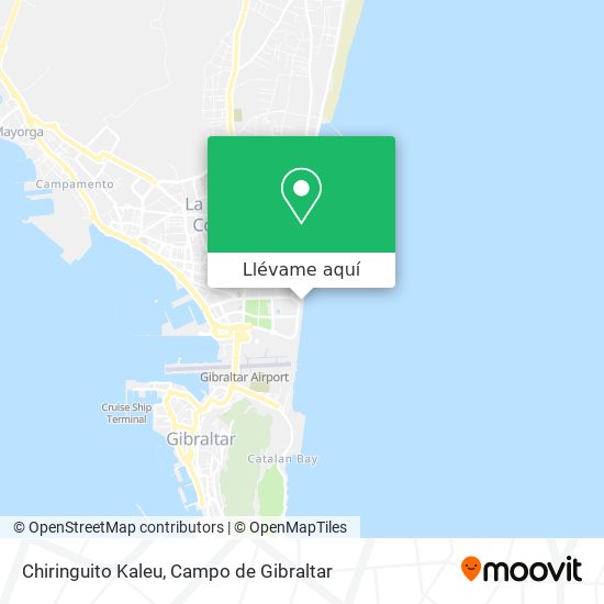 Mapa Chiringuito Kaleu