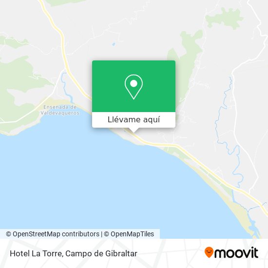 Mapa Hotel La Torre