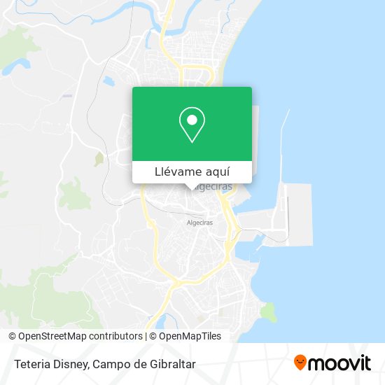 Mapa Teteria Disney