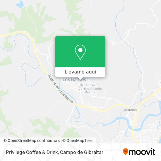 Mapa Privilege Coffee & Drink