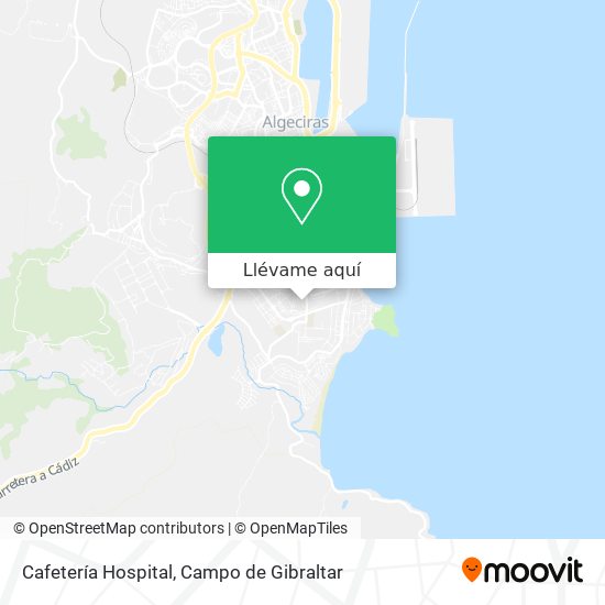 Mapa Cafetería Hospital