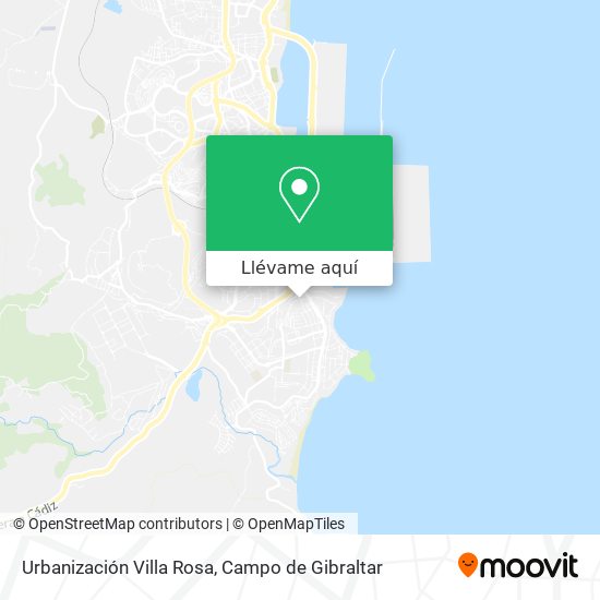 Mapa Urbanización Villa Rosa
