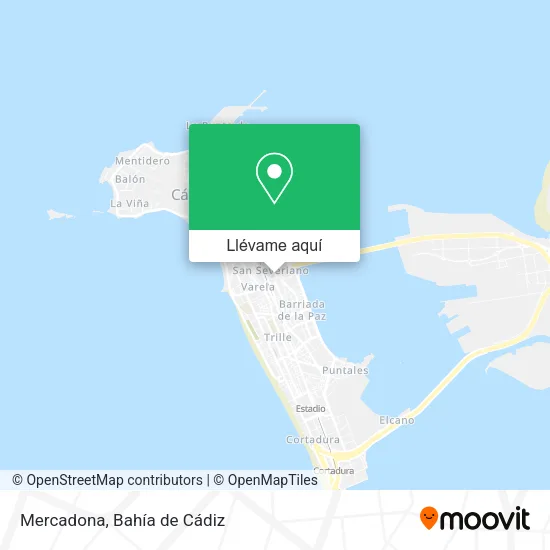 Mapa Mercadona