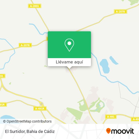 Mapa El Surtidor