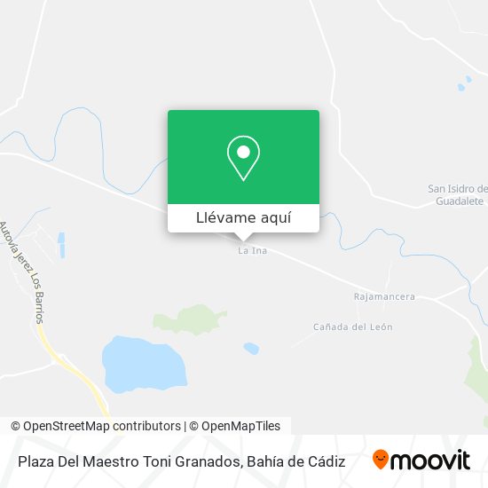 Mapa Plaza Del Maestro Toni Granados