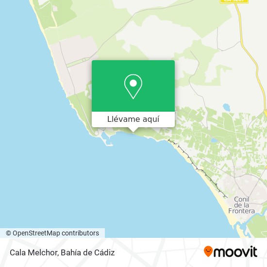 Mapa Cala Melchor