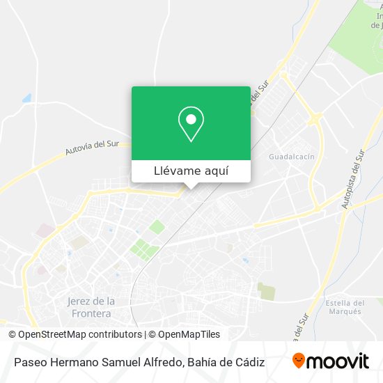 Mapa Paseo Hermano Samuel Alfredo