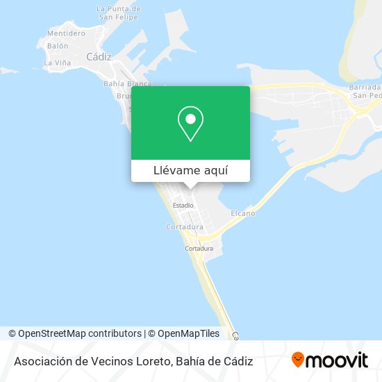 Mapa Asociación de Vecinos Loreto