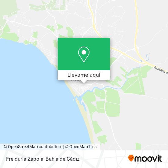 Mapa Freiduria Zapola