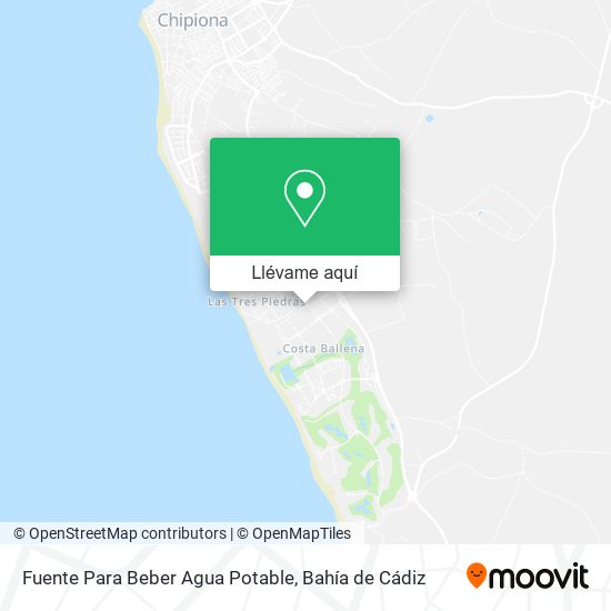 Mapa Fuente Para Beber Agua Potable