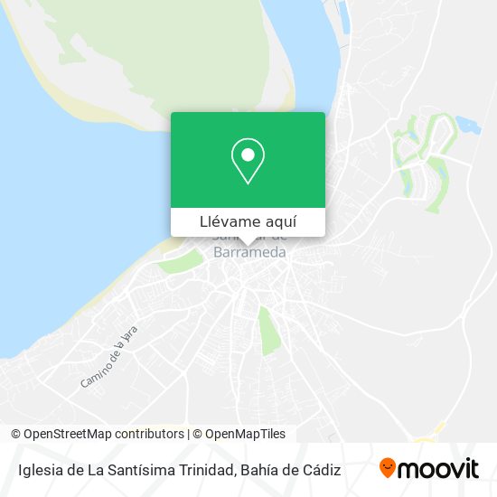 Mapa Iglesia de La Santísima Trinidad