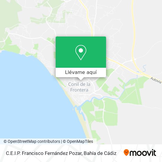 Mapa C.E.I.P. Francisco Fernández Pozar