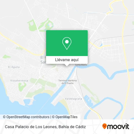 Mapa Casa Palacio de Los Leones
